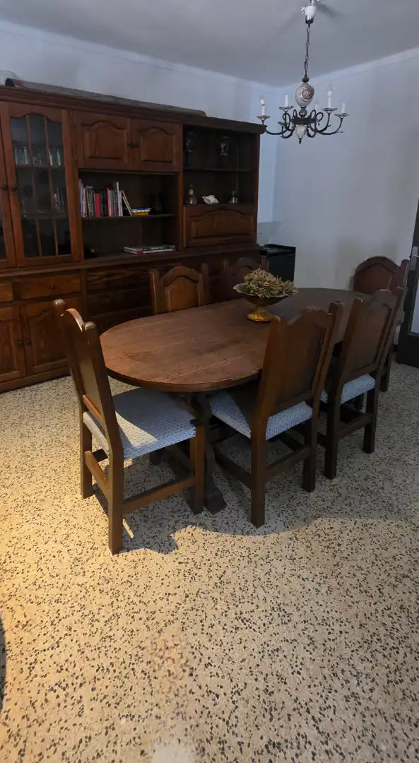 Dining room of Flat for sale in Manacor  with Terrace, Furnished and Microwave