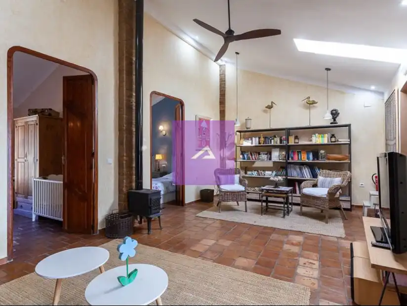 Sala de estar de Casa o chalet en venta en Alzira con Aire acondicionado, Terraza y Trastero