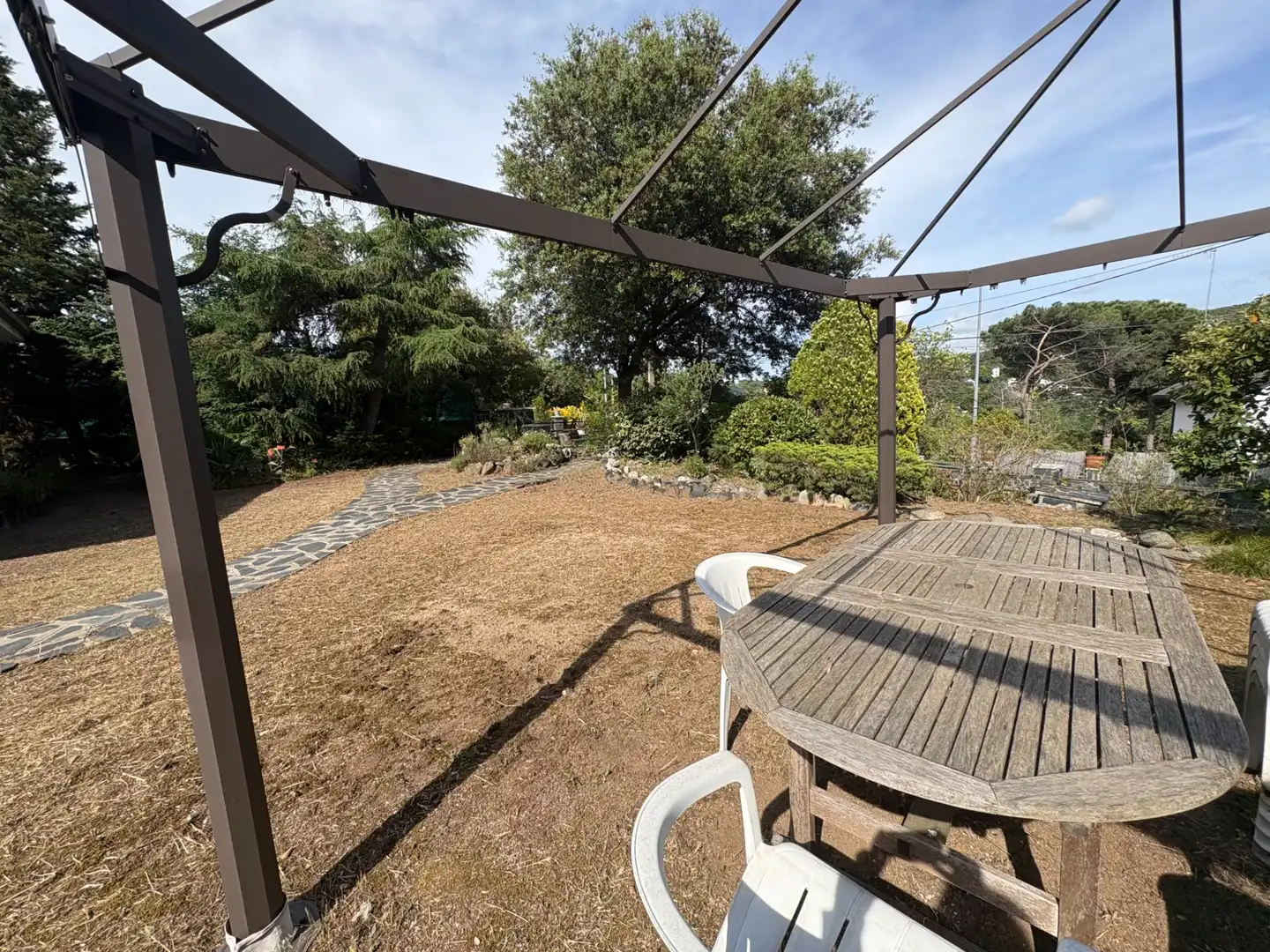 Terrasse von Haus oder Chalet zum Verkauf in Vallgorguina mit Heizung und Privatgarten