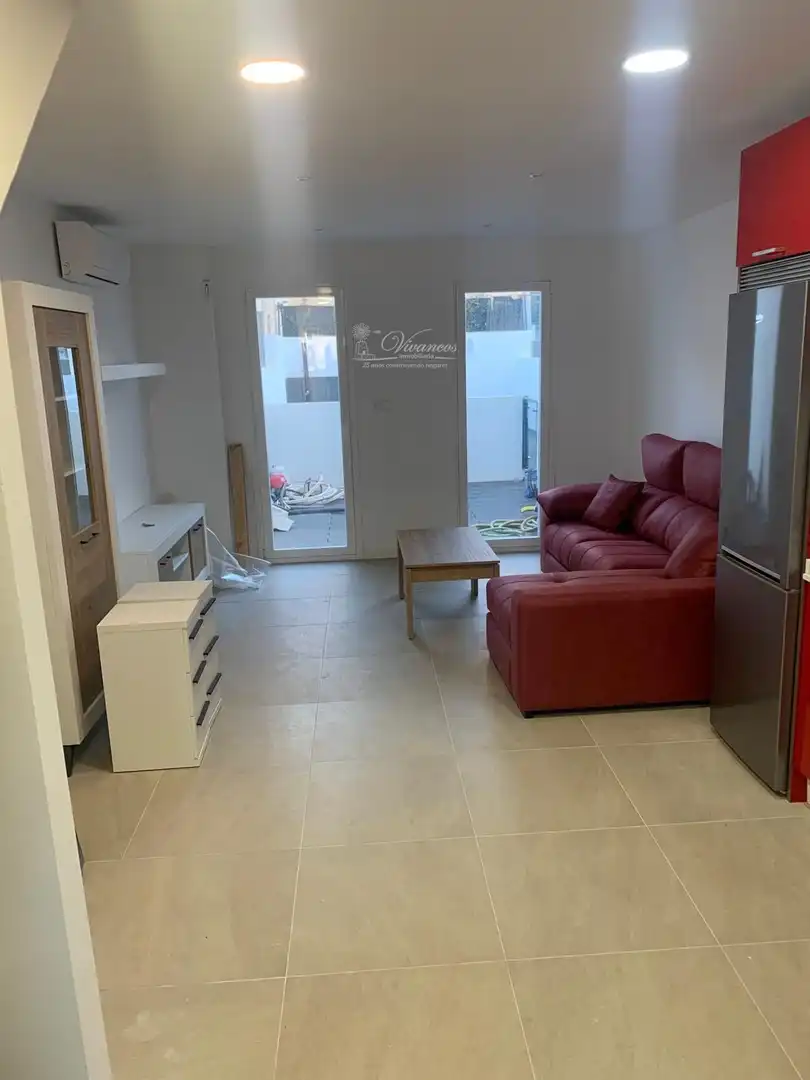 Wohnzimmer von Maisonette zum Verkauf in  Palma de Mallorca mit Klimaanlage, Terrasse und Schwimmbad
