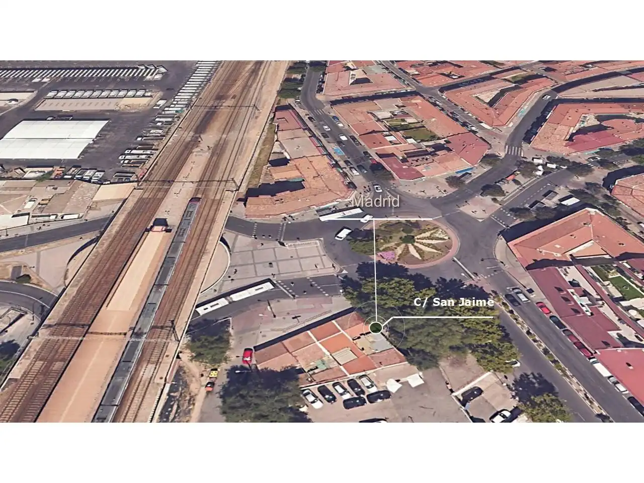 Exterior view of Land for sale in Madrid