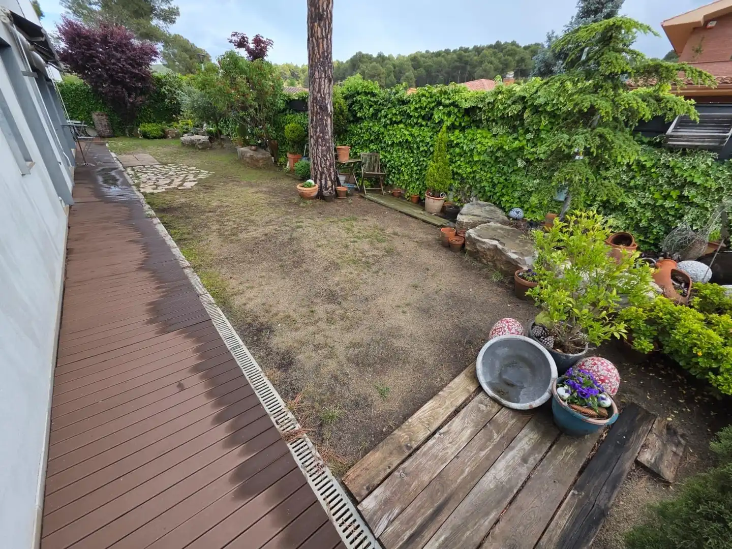 Jardí de Casa o xalet en venda en Castellolí amb Calefacció, Jardí privat i Terrassa