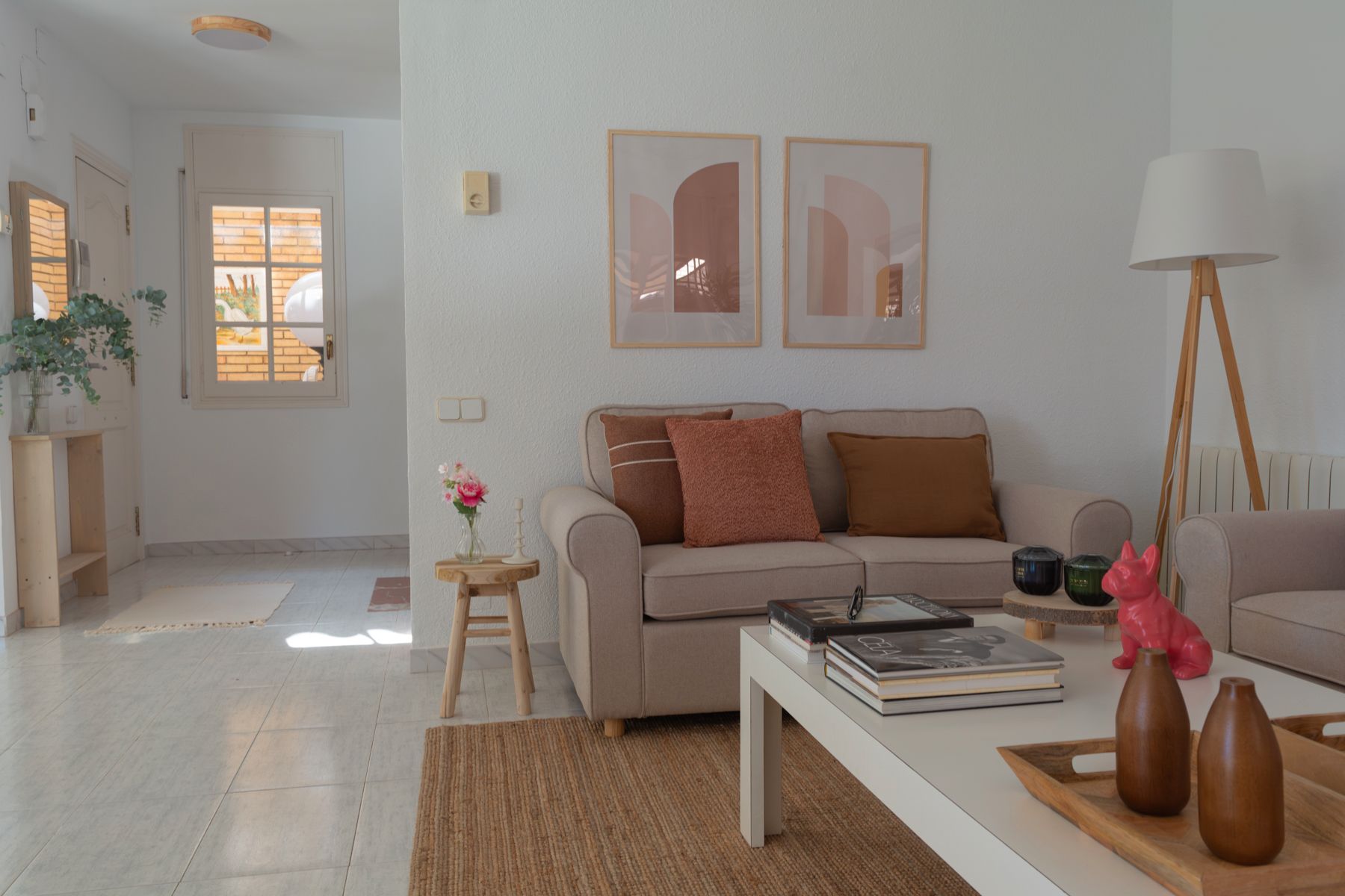 Living room of Single-family semi-detached for sale in Cambrils  with Air Conditioner, Heating and Private garden