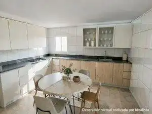 Kitchen of Houses for sale in Pontevedra Capital   with Private garden
