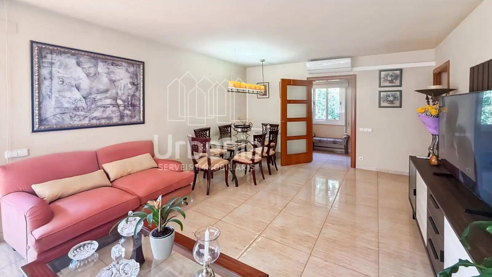 Sala de estar de Piso en venta en Blanes con Aire acondicionado, Calefacción y Terraza