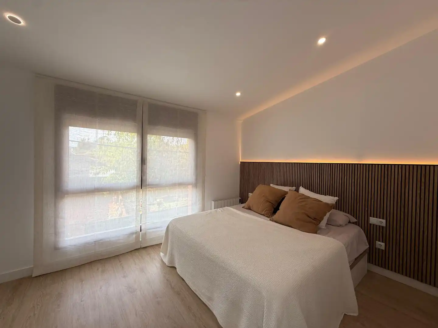 Dormitori de Casa adosada en venda en Castellar del Vallès amb Aire condicionat, Calefacció i Jardí privat