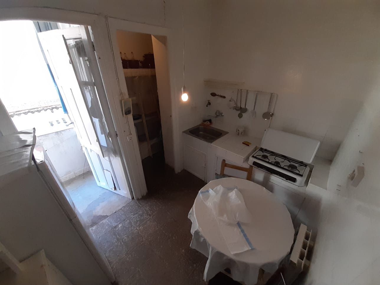 Kitchen of Flat for sale in Zamora Capital   with Heating