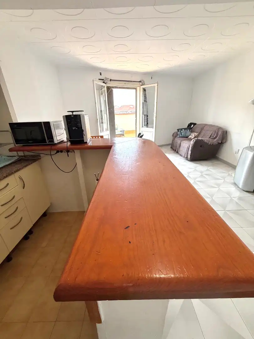 Cocina de Ático en venta en Barcelona con Terraza y Horno