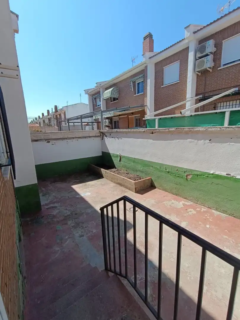 Terraza de Casa adosada en venta en Illescas con Jardín privado