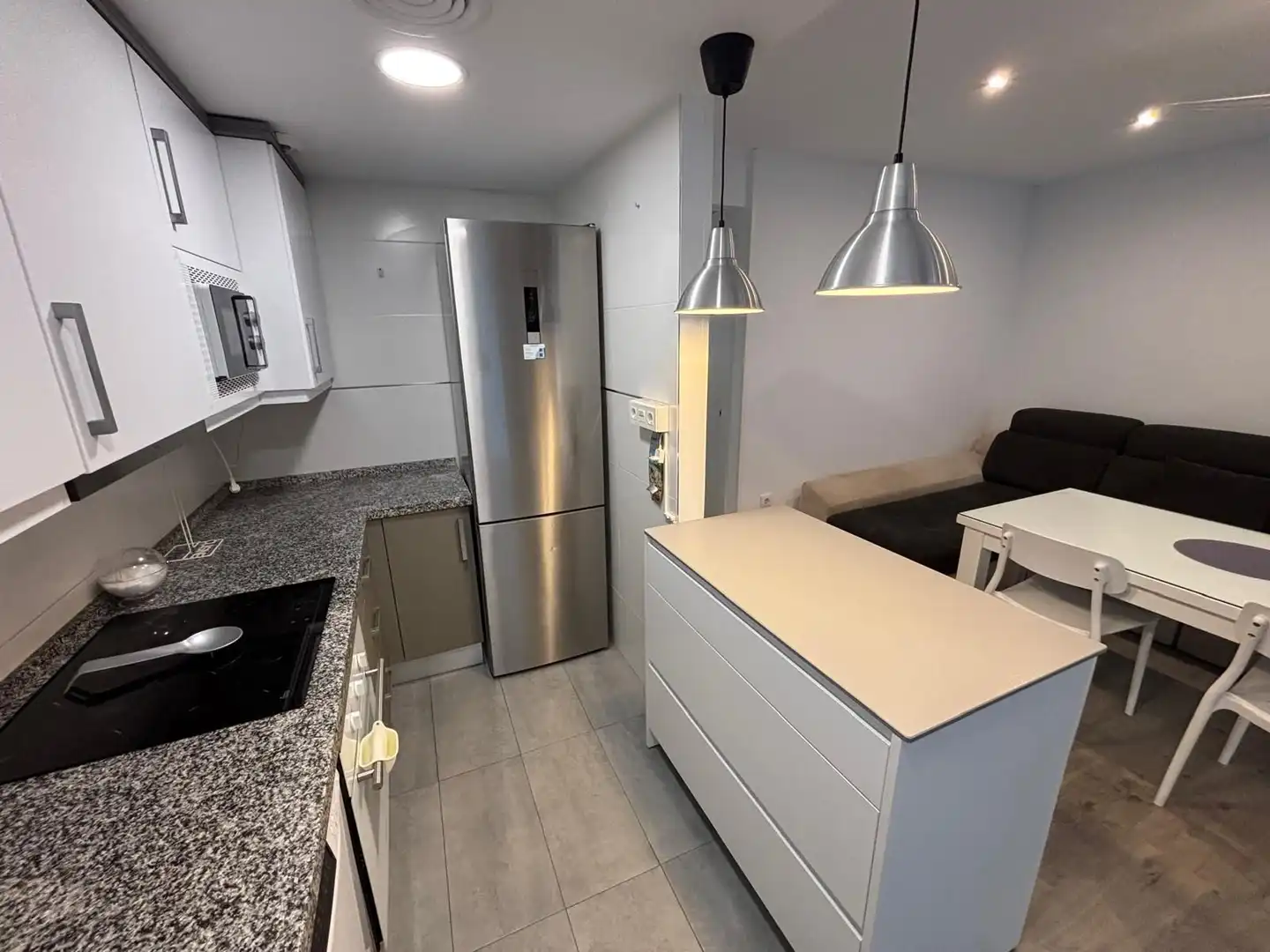 Kitchen of Flat for rent in Almuñécar  with Air Conditioner, Heating and Terrace