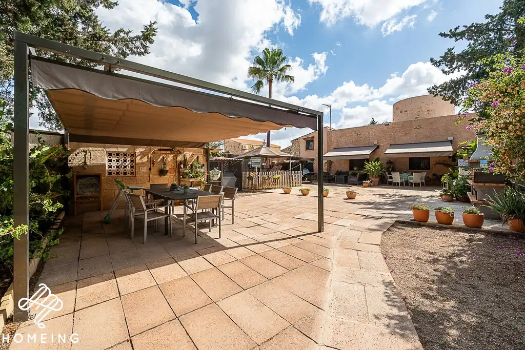 Terrassa de Finca rústica en venda en Llucmajor amb Aire condicionat, Calefacció i Jardí privat