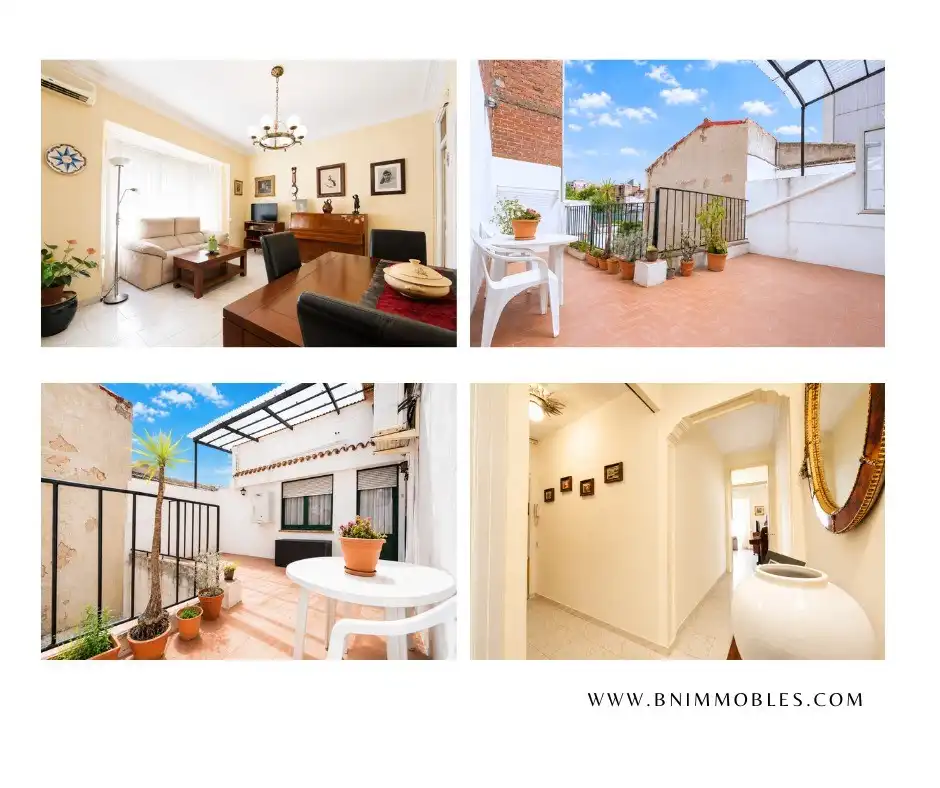 Exterior view of Houses for sale in Terrassa  with Air Conditioner, Heating and Terrace
