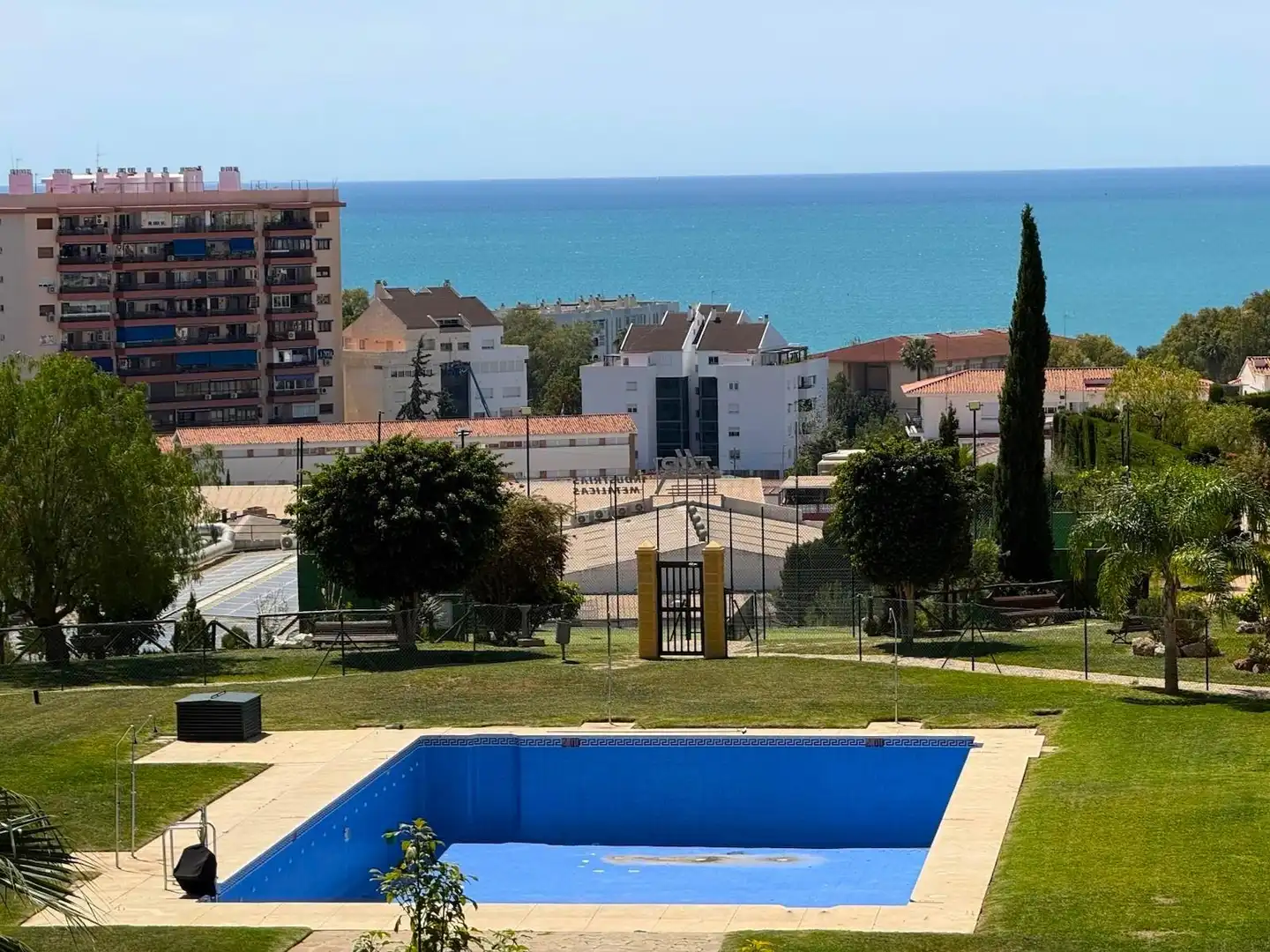 Swimming pool of Flat for sale in Málaga  with Heating, Private garden and Terrace