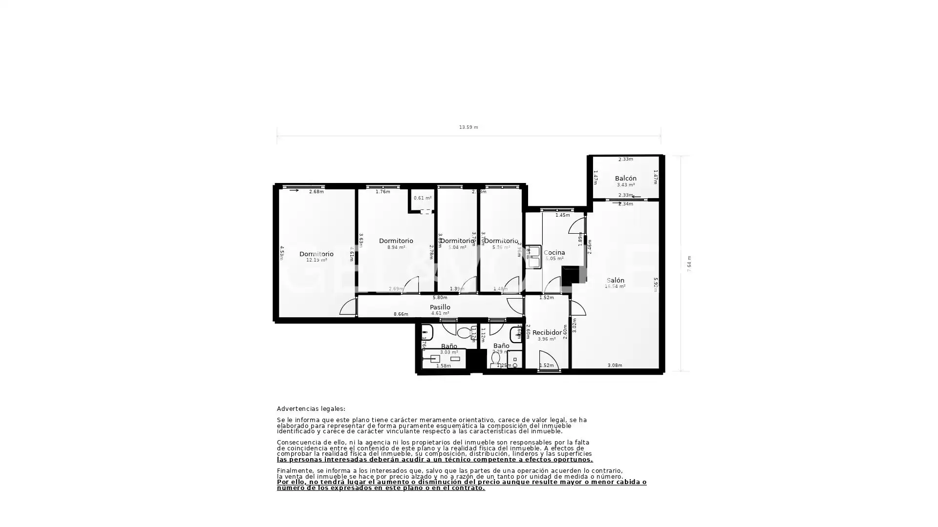Flat for sale in Barcelona  with Air Conditioner, Heating and Balcony