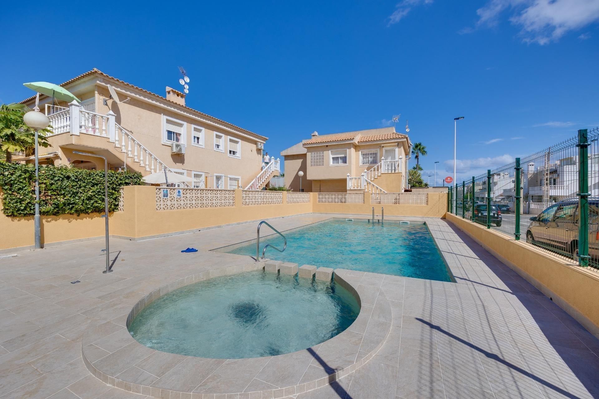 Swimming pool of Attic for sale in Torrevieja  with Air Conditioner, Heating and Private garden