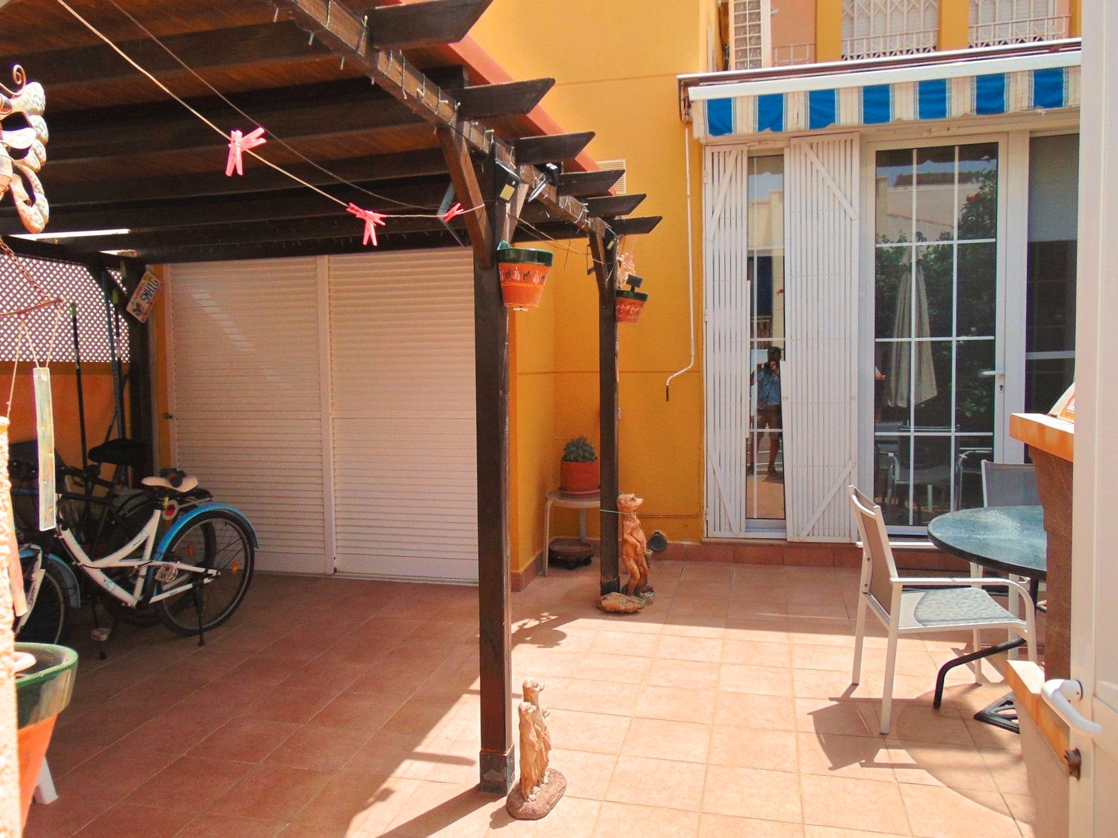 Terrace of Single-family semi-detached for sale in San Pedro del Pinatar  with Air Conditioner, Heating and Private garden