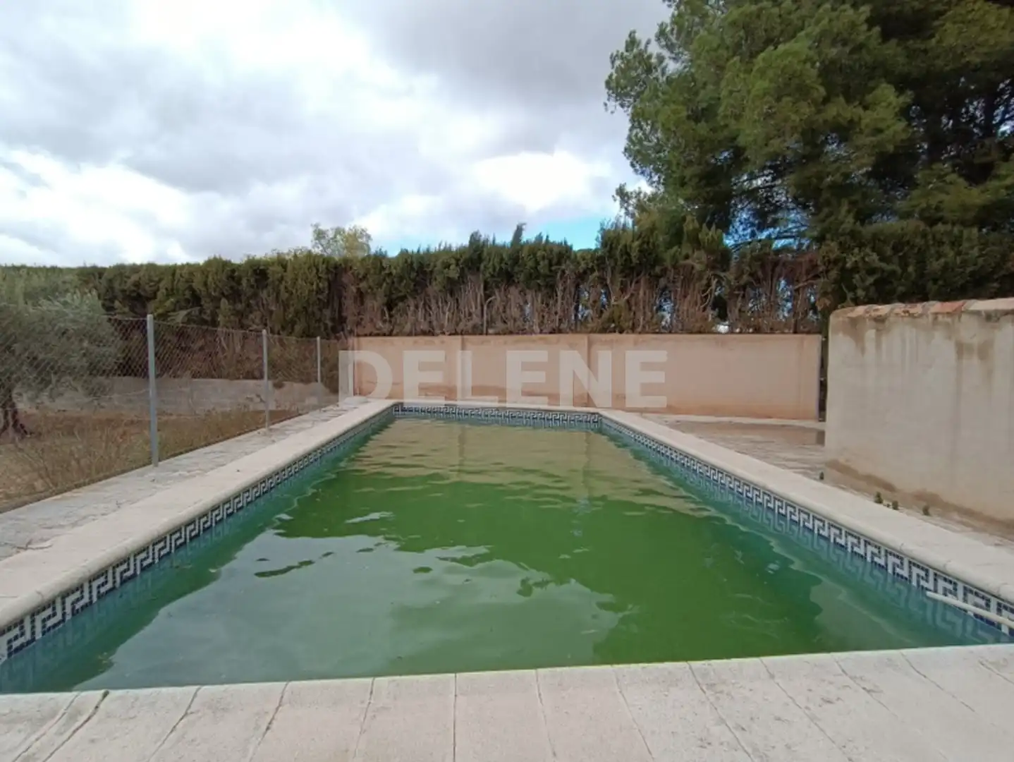Schwimmbecken von Country house zum Verkauf in Hellín mit Schwimmbad und Möbliert
