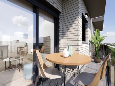 Piso de obra nueva con balcón en venta en Avinguda de la Generalitat 89