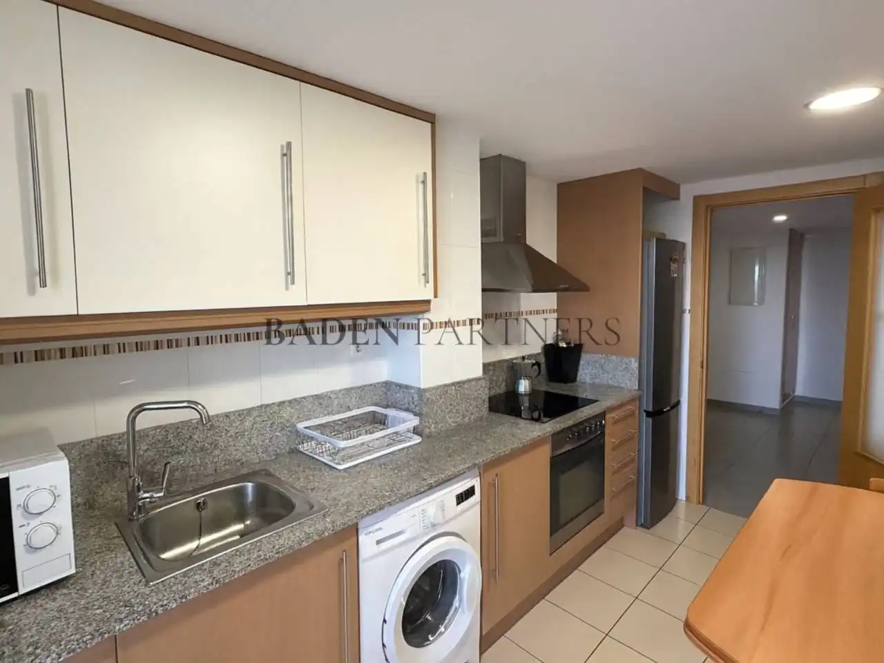 Küche von Wohnung zur Miete in San Jorge / Sant Jordi mit Klimaanlage, Terrasse und Alarm