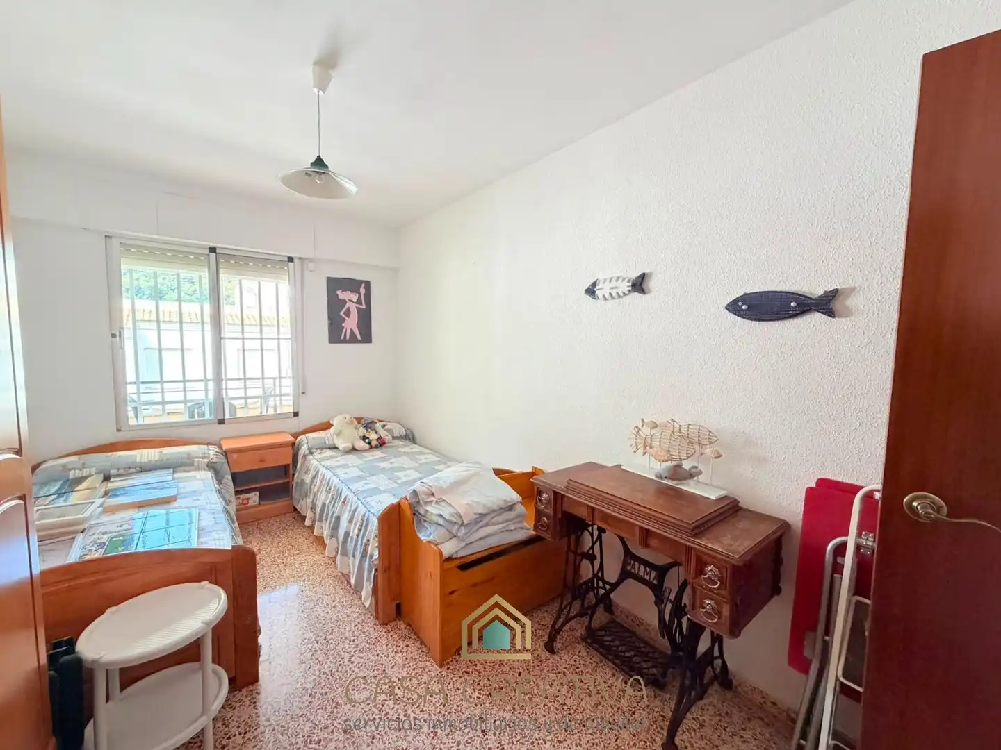 Schlafzimmer von Wohnung zum Verkauf in Barx mit Klimaanlage, Abstellraum und Möbliert