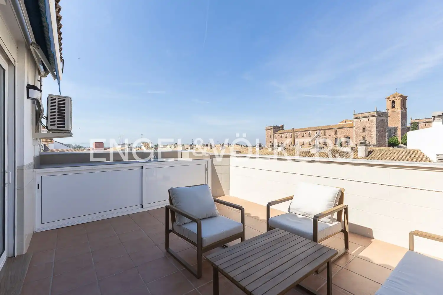 Terrace of Attic for rent in El Puig de Santa Maria  with Air Conditioner, Heating and Terrace