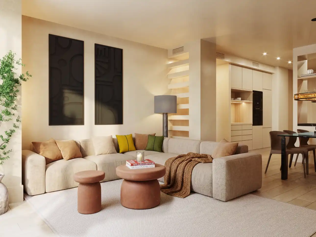 Sala de estar de Piso en venta en Barcelona con Aire acondicionado y Calefacción