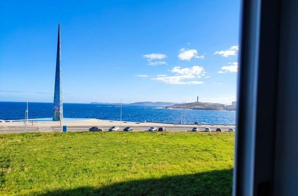 Vista exterior de Pis en venda en A Coruña Capital 