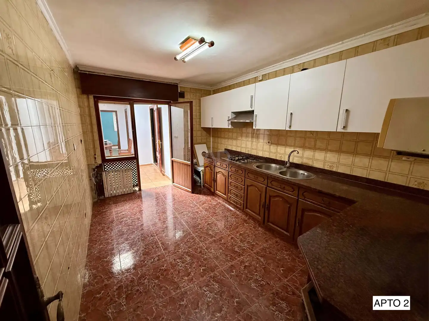Küche von Wohnung zum Verkauf in Castrillón mit Heizung und Terrasse