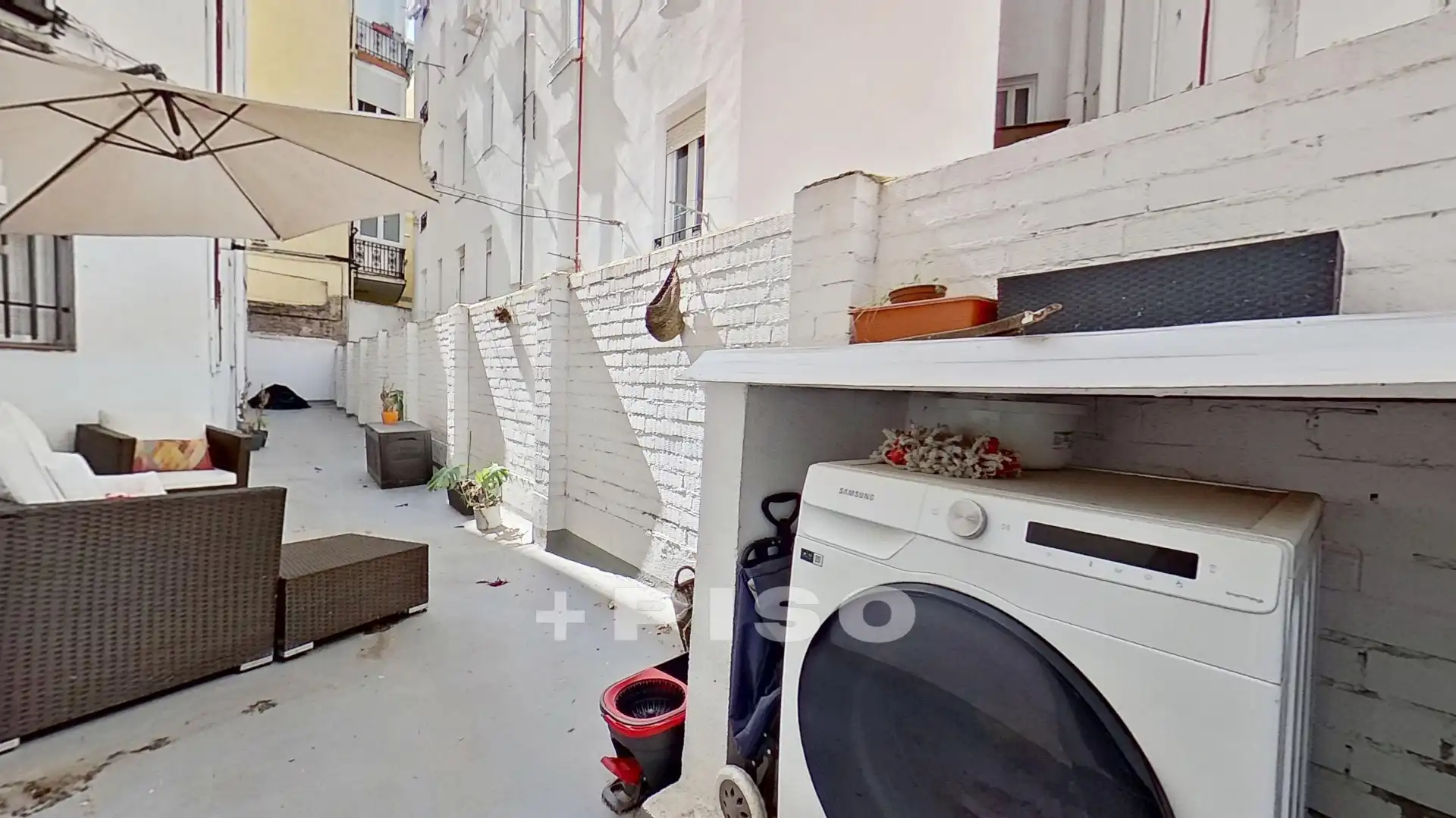 Terrasse von Wohnung zum Verkauf in Madrid mit Heizung, Möbliert und Ofen