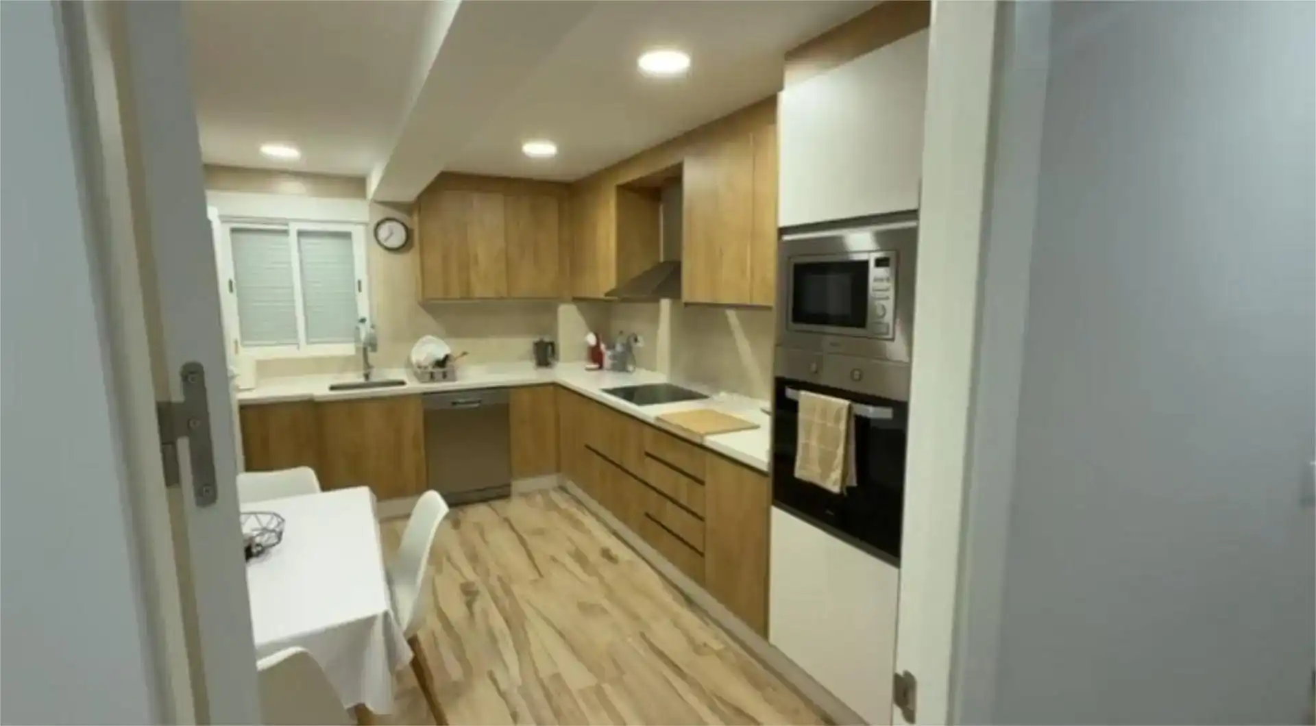 Kitchen of Flat for sale in Elda  with Air Conditioner and Balcony