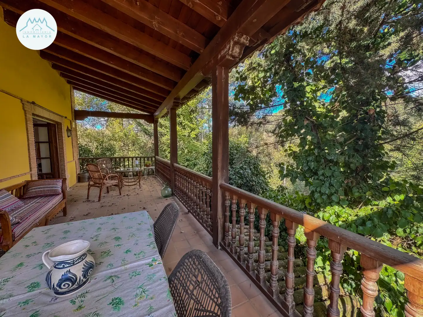 Terraza de Casa o chalet en venta en Piedrabuena con Calefacción, Jardín privado y Terraza