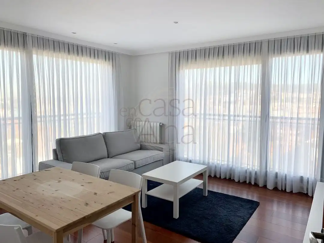 Sala de estar de Piso de alquiler en Bilbao  con Calefacción, Jardín privado y Trastero