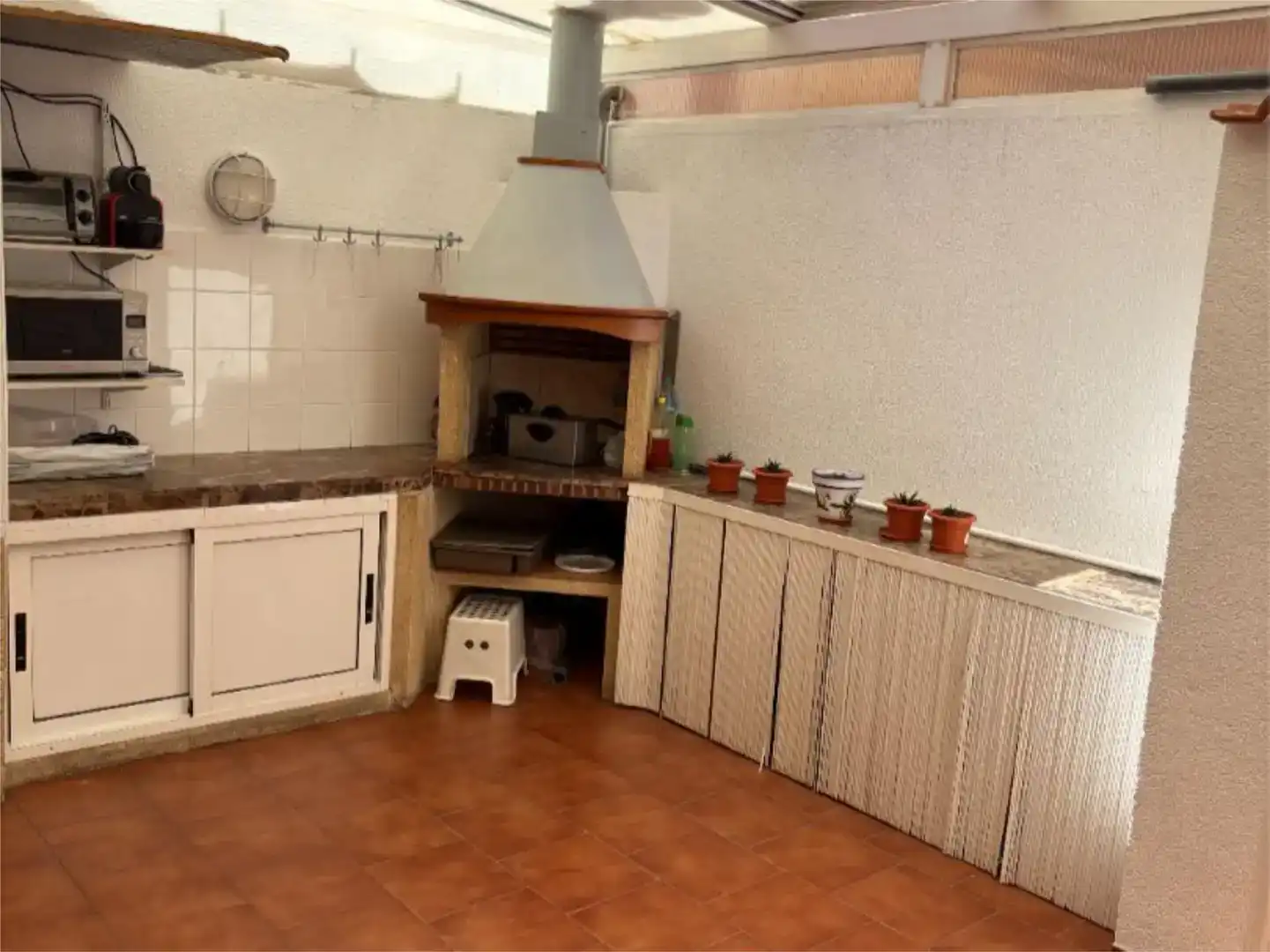 Cuina de Casa adosada en venda en  Murcia Capital amb Aire condicionat i Balcó