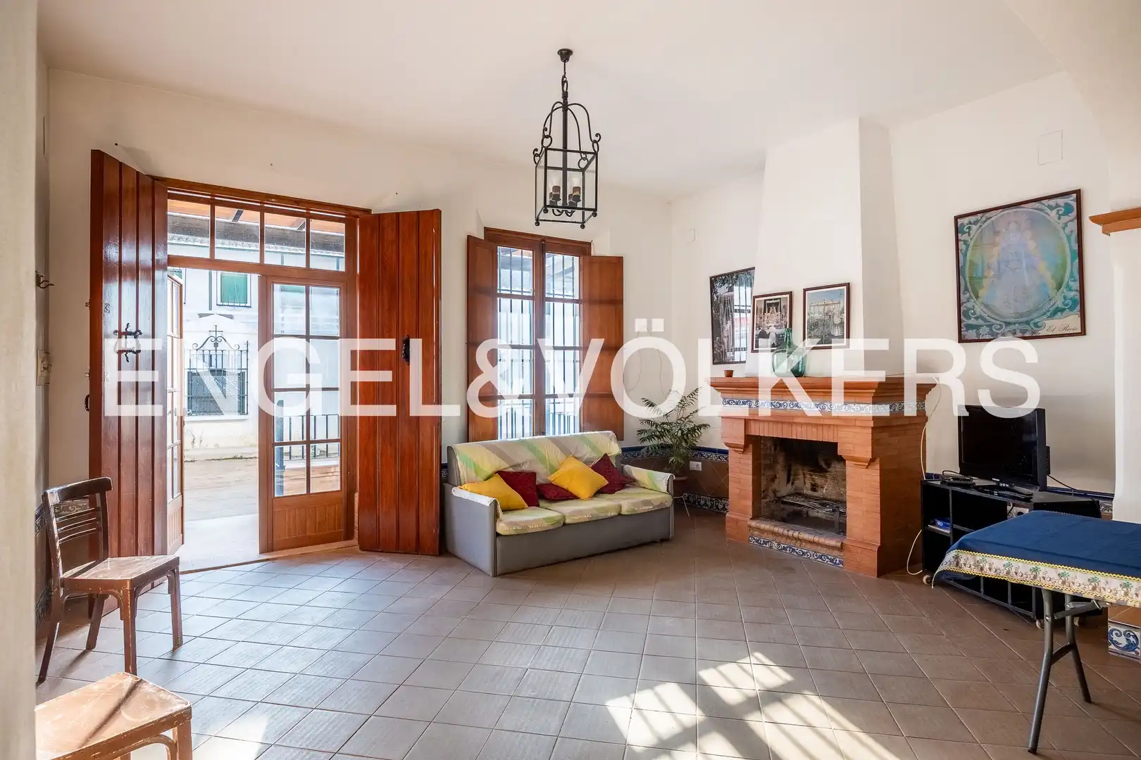 Sala de estar de Casa o chalet en venta en Almonte con Calefacción y Balcón