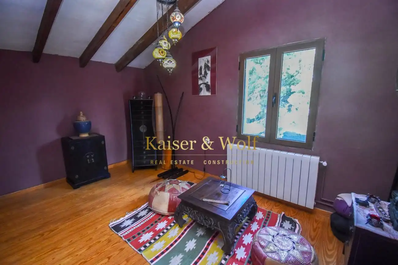 Wohnzimmer von Country house zum Verkauf in Elche / Elx mit Klimaanlage, Privatgarten und Terrasse