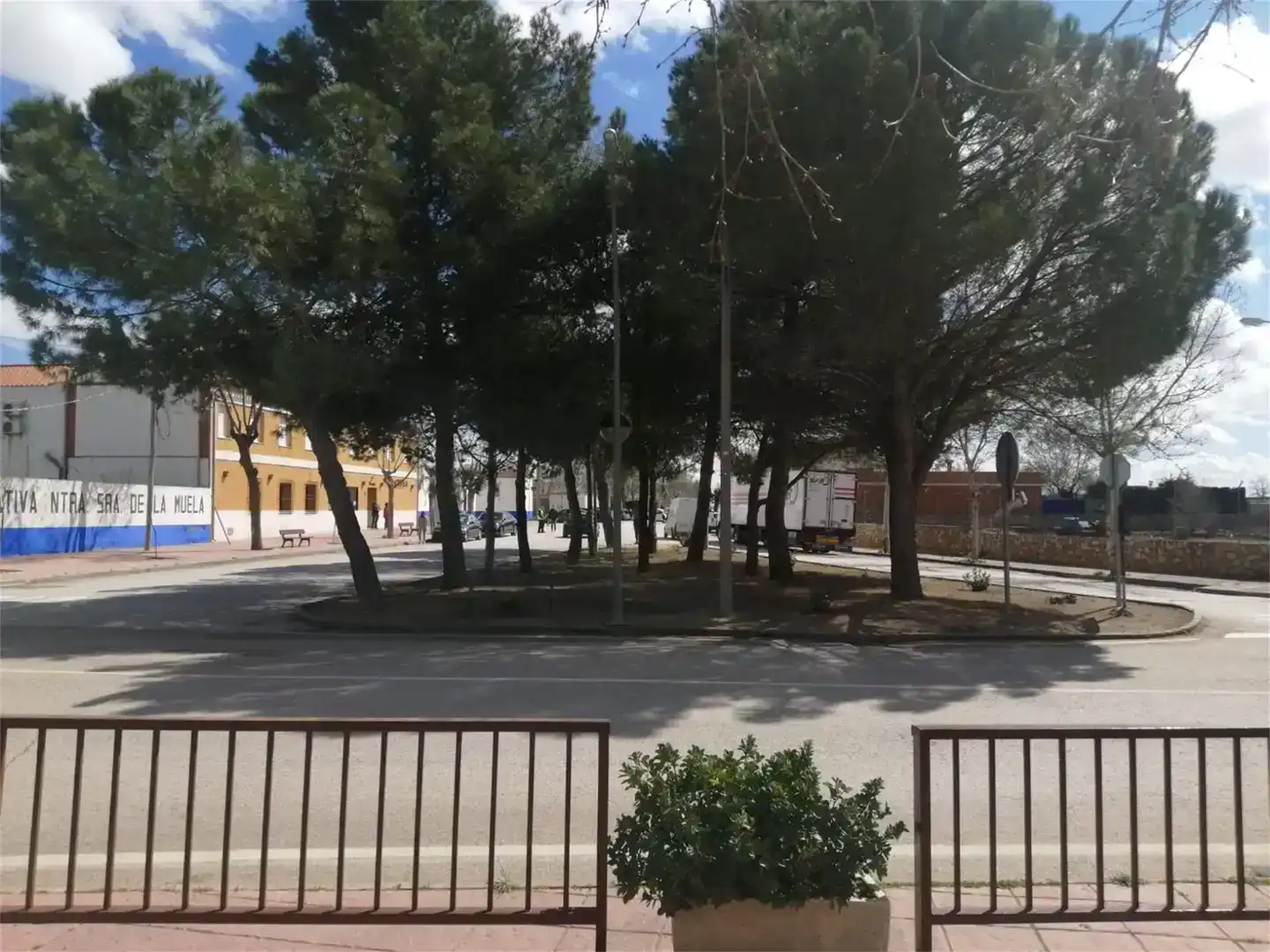 Vista exterior de Piso en venta en Corral de Almaguer con Aire acondicionado, Trastero y Balcón