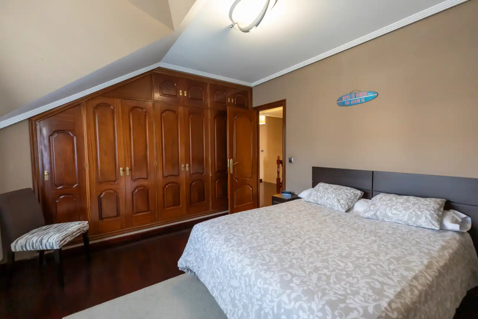 Schlafzimmer von Haus oder Chalet zum Verkauf in Oleiros mit Heizung, Privatgarten und Terrasse