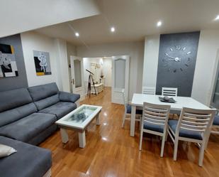 Living room of Flat for sale in Gijón   with Heating, Parquet flooring and Storage room