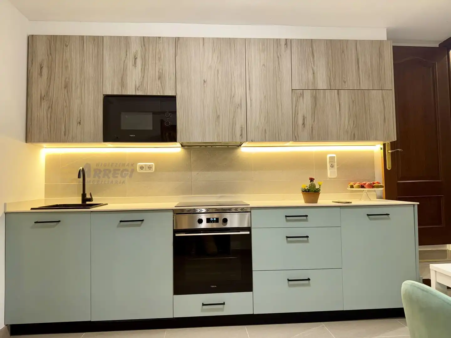 Kitchen of Flat for sale in Mendaro  with Heating, Private garden and Terrace