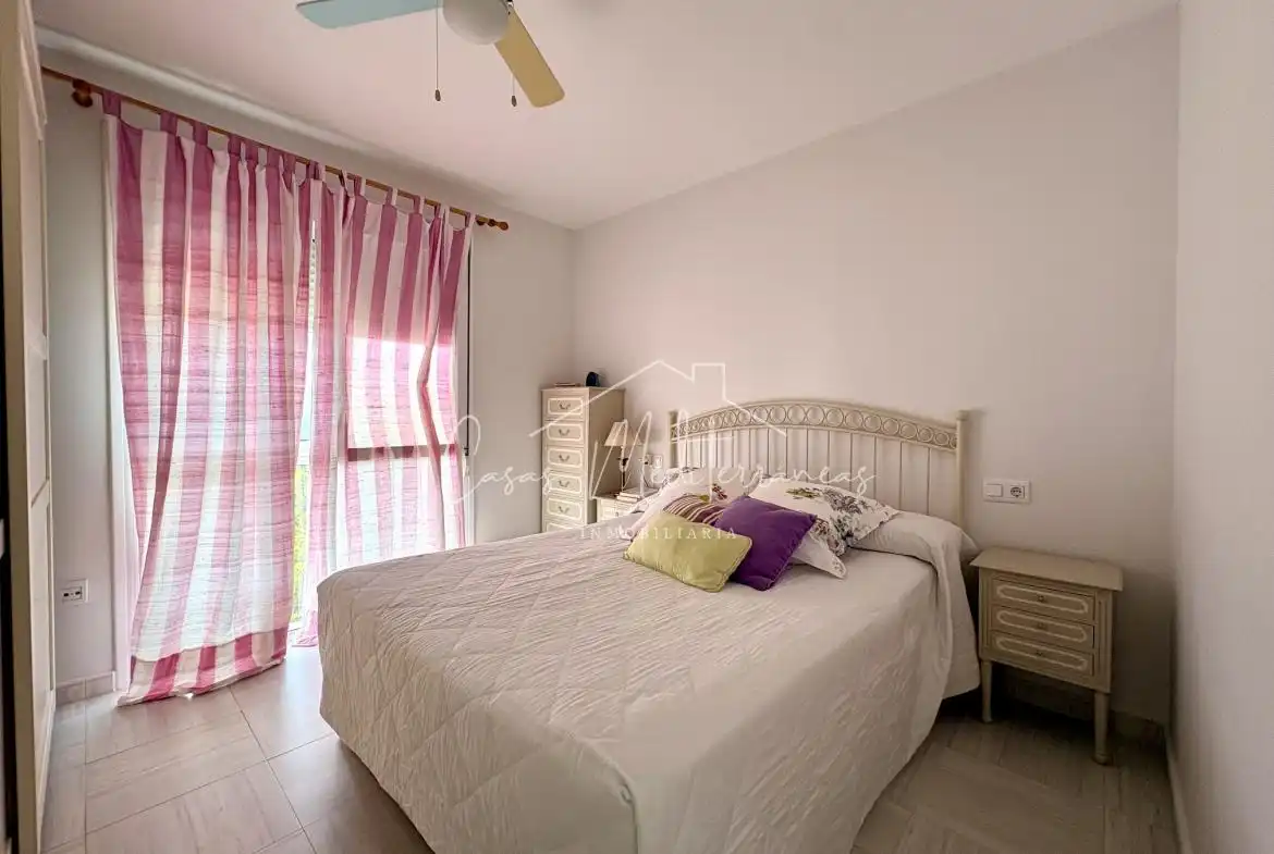 Schlafzimmer von Wohnungen zur Miete in Mont-roig del Camp mit Klimaanlage, Möbliert und Ofen