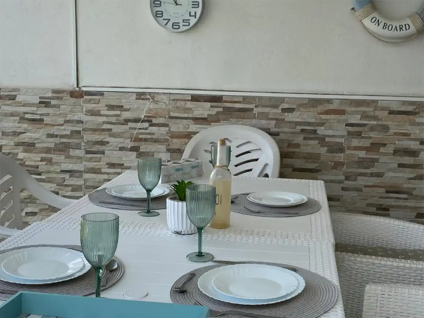 Terrace of Flat for rent in Adeje  with Swimming Pool