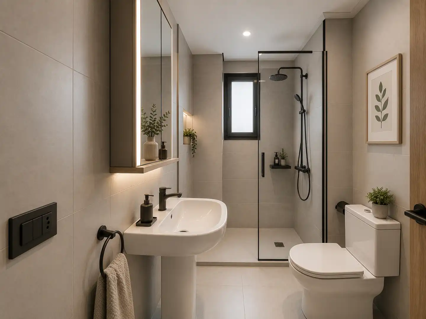 Baño de Piso en venta en A Coruña Capital  con Calefacción, Parquet y Terraza