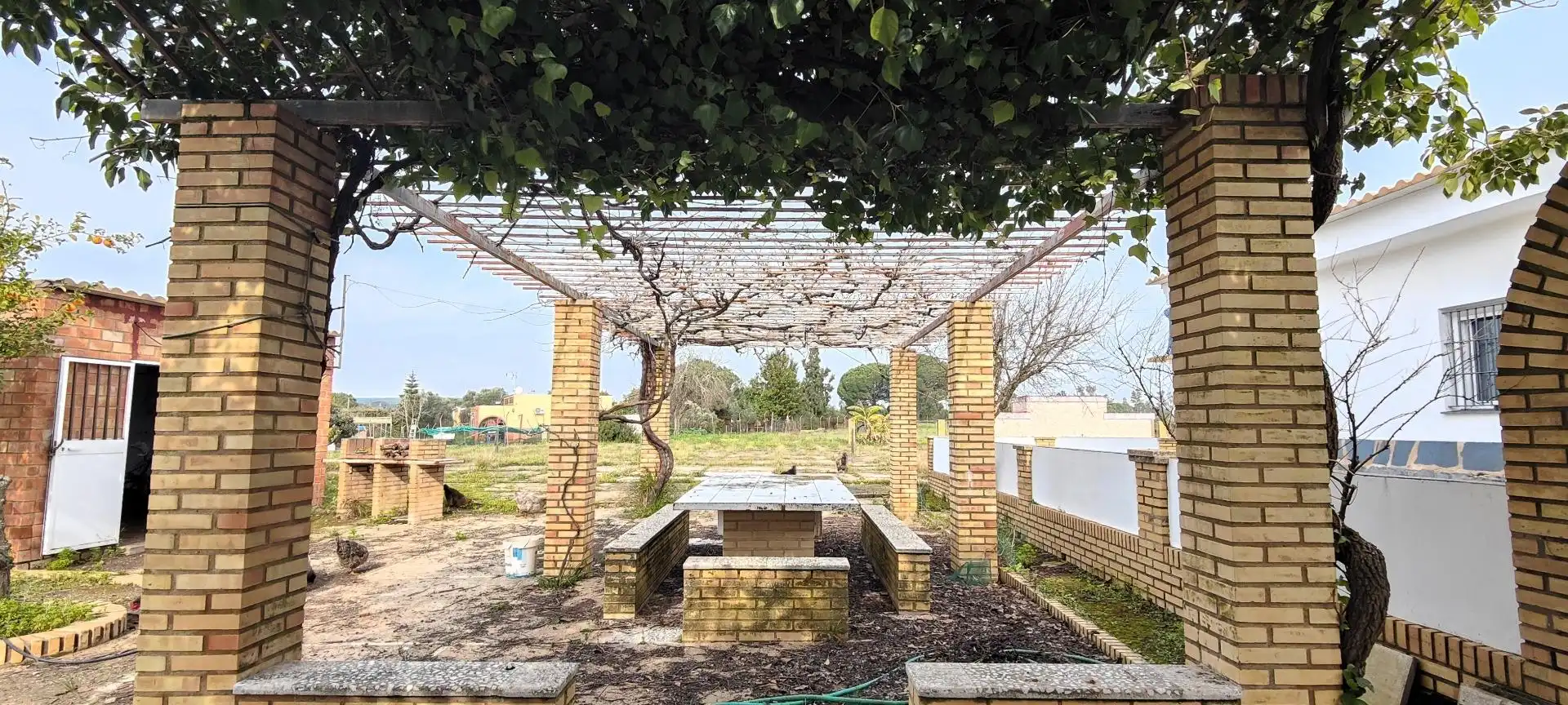 Terrassa de Finca rústica en venda en Gibraleón amb Calefacció, Jardí privat i Terrassa