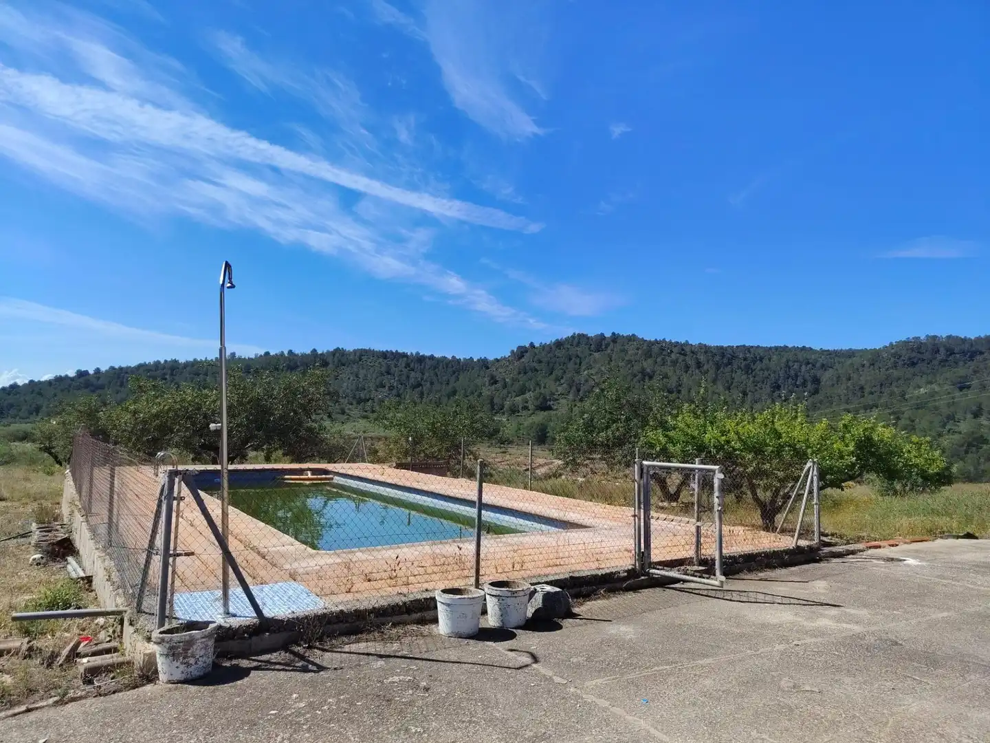 Swimming pool of Houses for sale in Navarrés  with Air Conditioner, Private garden and Storage room
