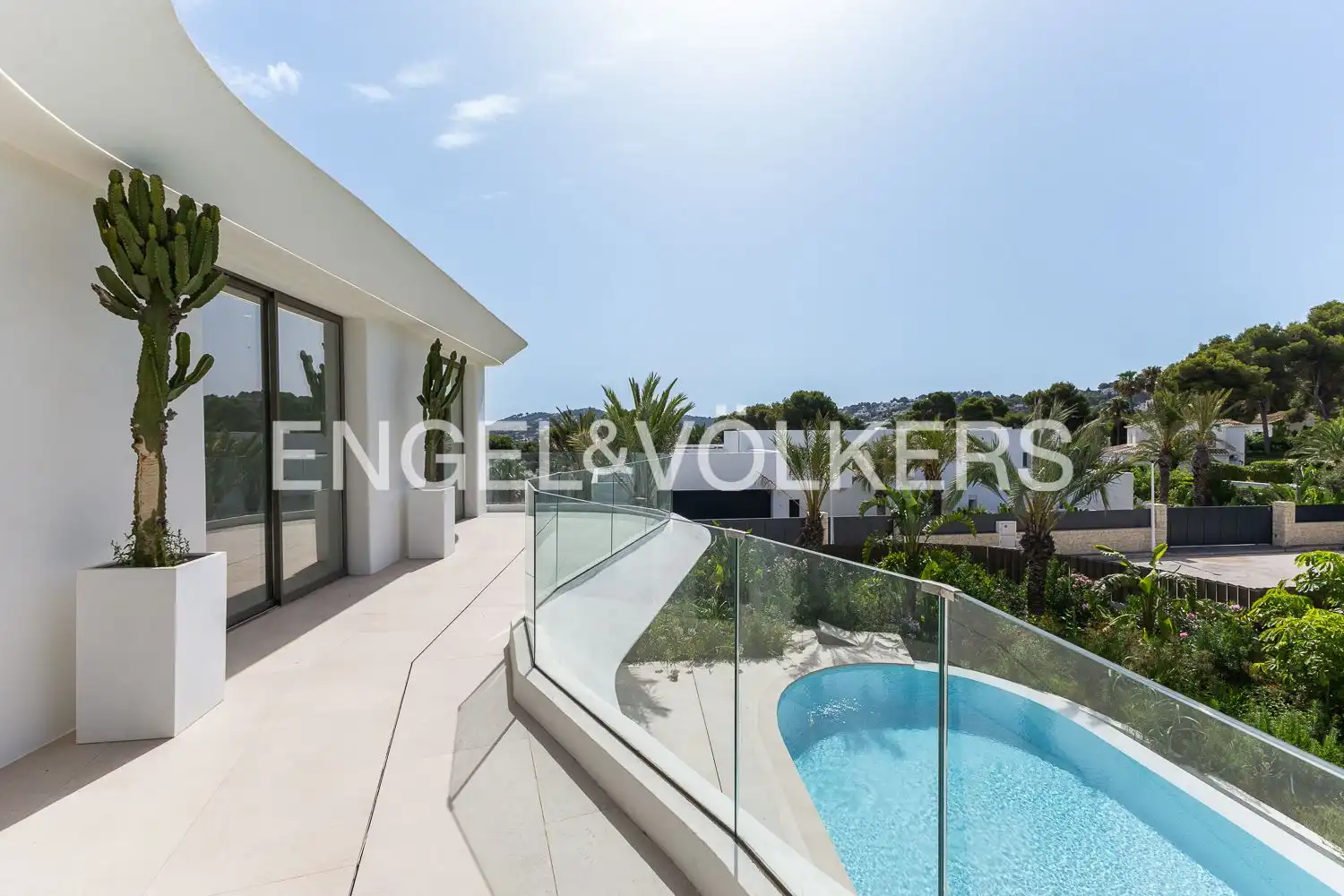 Vista exterior de Casa o xalet en venda en Jávea / Xàbia amb Aire condicionat, Calefacció i Jardí privat