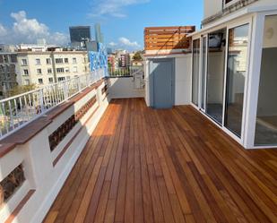 Terrace of Flat for sale in  Barcelona Capital  with Air Conditioner, Parquet flooring and Terrace