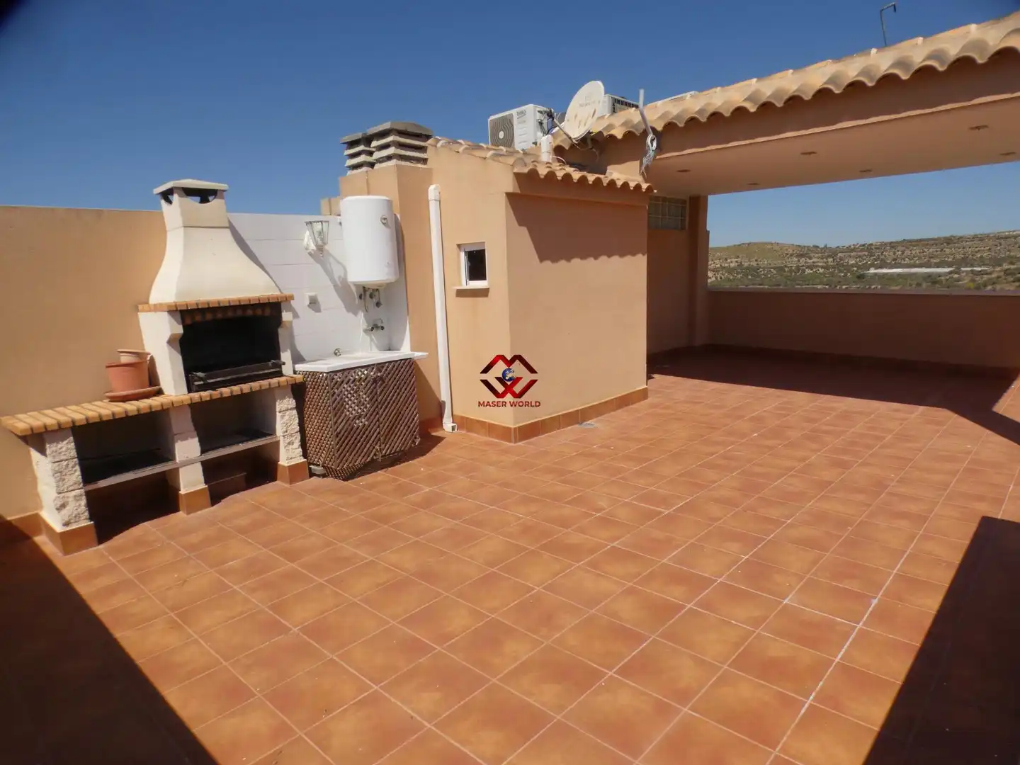 Terraza de Ático en venta en Mazarrón con Aire acondicionado, Trastero y Balcón