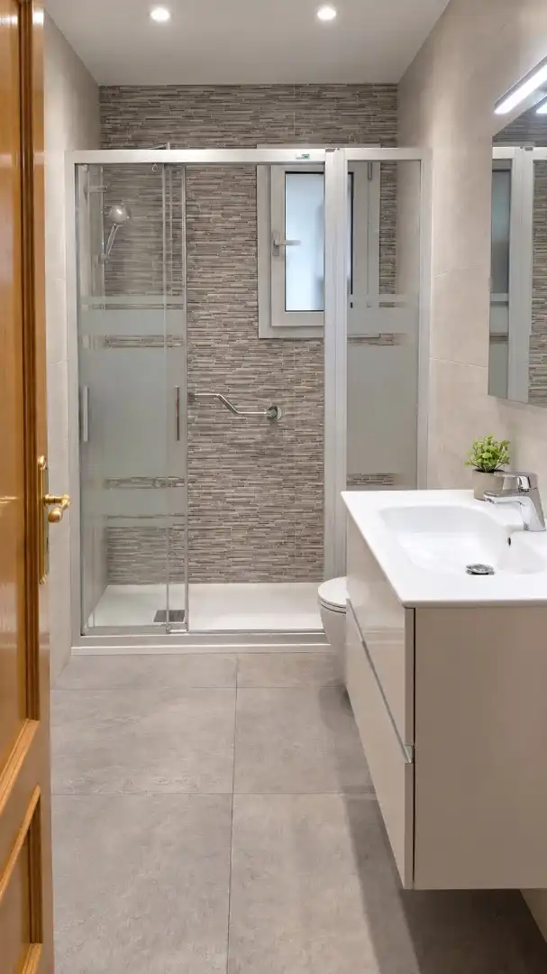 Bathroom of Flat for sale in El Prat de Llobregat  with Air Conditioner, Heating and Oven
