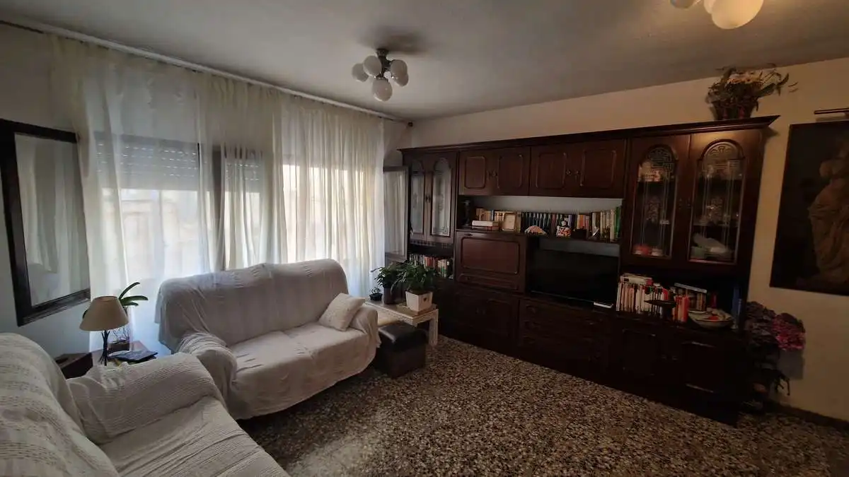 Sala d'estar de Casa o xalet en venda en Vinaròs amb Aire condicionat, Terrassa i Moblat