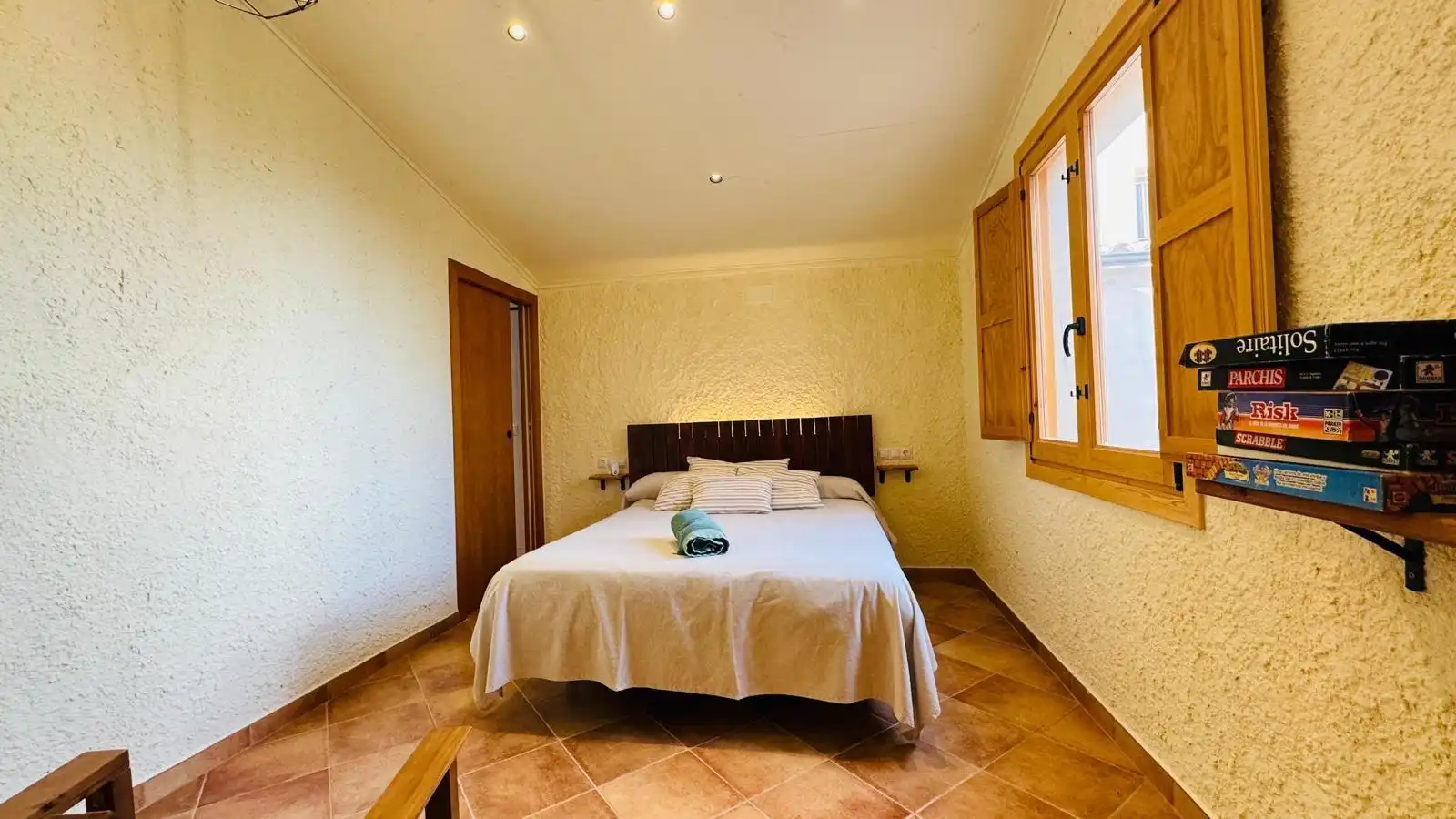 Dormitori de Casa o xalet de lloguer en Sant Martí Sarroca amb Jardí privat, Terrassa i Piscina